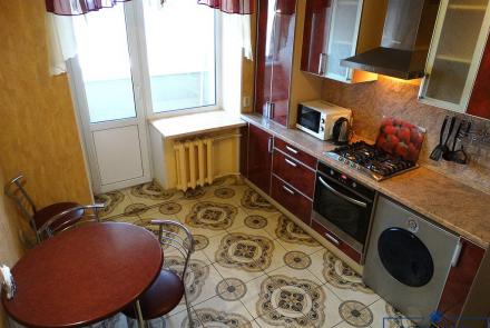 Однокомнатная квартира в Минске на сутки Заславская кухня