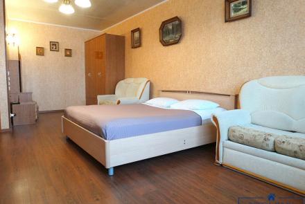 Однокомнатная квартира в Минске на сутки Заславская спальня