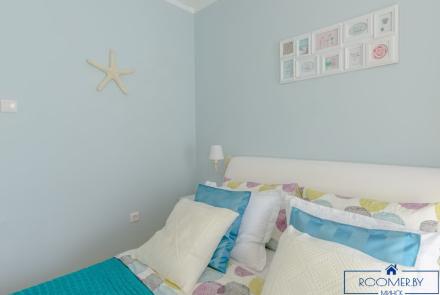 Однокомнатная квартира на сутки Минск Димитрова спальня