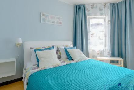 Однокомнатная квартира на сутки Минск Димитрова спальня