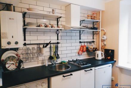 Однокомнатная квартира в Минске на сутки Грибоедова кухня