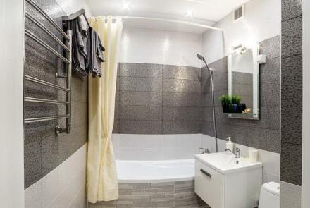 Однокомнатная квартира на сутки в Минске Киселева ванна