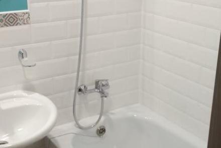 Однокомнатная квартира на сутки в Минске Купалы ванна
