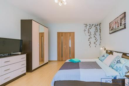 Однокомнатная квартира на сутки Минск Купалы спальня