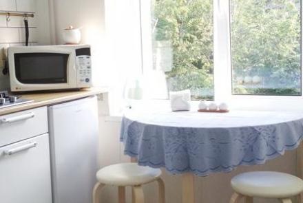 Однокомнатная квартира на сутки в Минске Купалы кухня