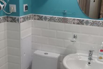 Однокомнатная квартира на сутки в Минске Купалы ванна