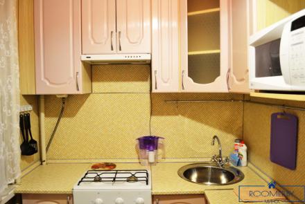 Однокомнатная квартира на сутки Машерова кухня