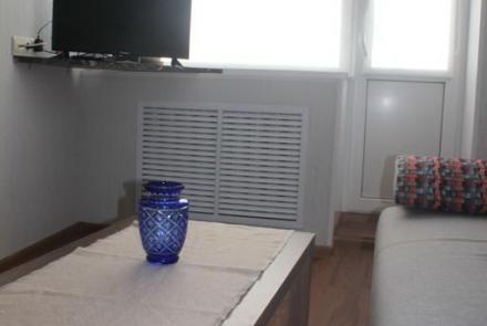 Однокомнатная квартира на сутки Машерова спальня