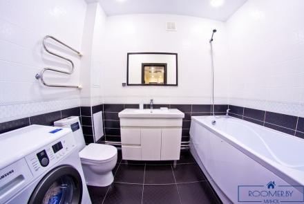 Однокомнатная квартира на сутки Минск Танка ванна