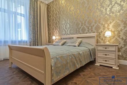 Квартира на сутки в Минске возле метро Немига спальня