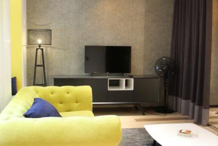 Однокомнатная квартира по адресу улица Богдановича, 23 гостиная