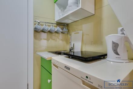 Квартира на сутки в Минске возле метро Институт Культуры кухня
