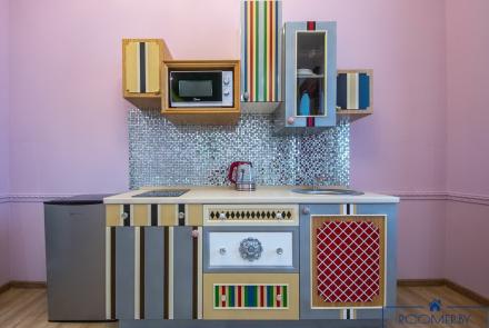 Однокомнатная квартира по адресу улица Комсомольская, 27 кухня