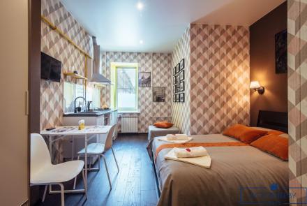 Квартира на сутки в Минске возле метро Купаловская спальня