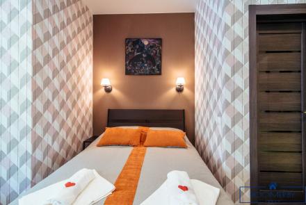 Квартира на сутки в Минске возле метро Купаловская спальня