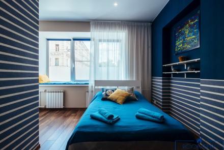 Квартира на сутки в Минске возле метро Купаловская спальня