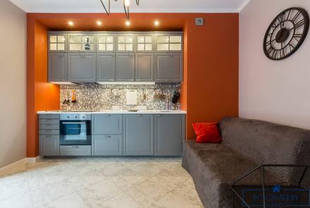 Квартира на сутки в Минске возле метро Немига кухня