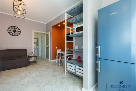 Квартира на сутки в Минске возле метро Немига кухня