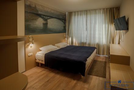 Квартира на сутки в Минске возле метро Немига спальня