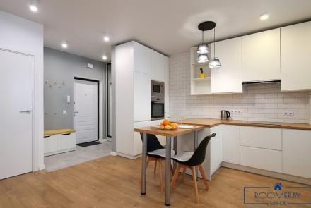 Квартира на сутки в минске по ул. Сторожевская, 8 кухня