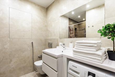 Пятикомнатная квартира на сутки Минск Сторожевская, 6 ванна