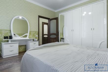 Квартира на сутки в Минске возле метро Купаловская спальня