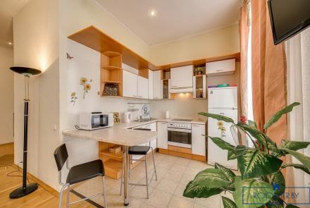 Квартира на сутки в Минске возле метро Немига кухня