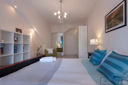 Квартира на сутки в Минске возле метро Немига спальня