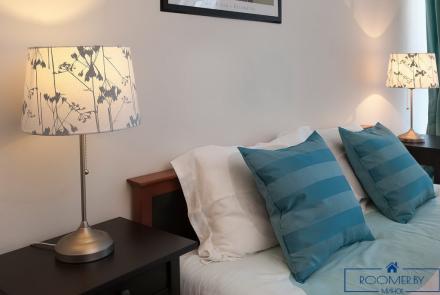 Квартира на сутки в Минске возле метро Немига спальня