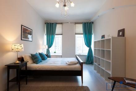 Квартира на сутки в Минске возле метро Немига спальня