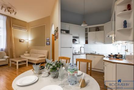 Квартира на сутки в Минске на улице Ленина, 2 кухня