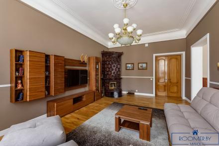 Квартира на сутки в Минске возле метро Немига гостиная