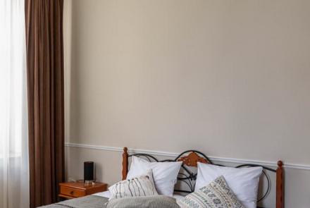 Квартира на сутки в Минске возле метро Немига спальня