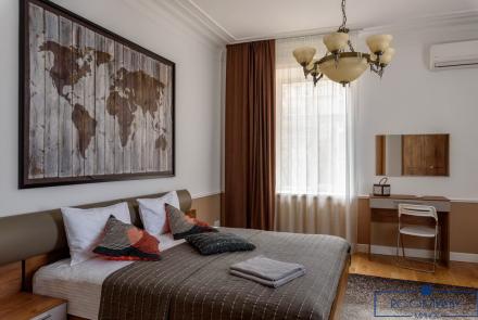 Квартира на сутки в Минске возле метро Немига спальня