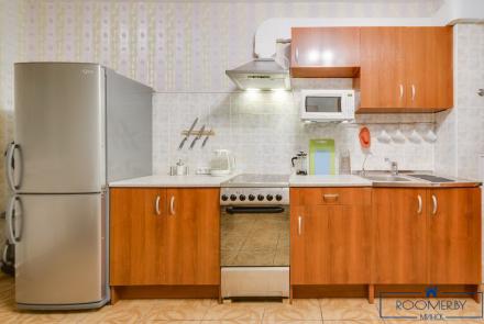 Квартира на сутки в Минске на улице Скрыганова, 16 кухня