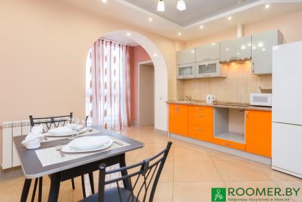 Квартира на сутки в Минске Скрыганова, 4 А кухня