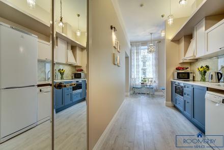 Квартира на сутки в Минске на улице Романовская Слобода, 16 кухня