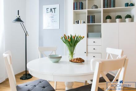 Квартира на сутки в Минске на улице Притыцкого, 39 кухня