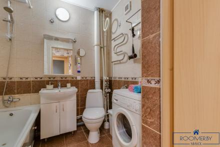 Квартира на сутки в Минске на улице Скрыганова, 16 ванная комната