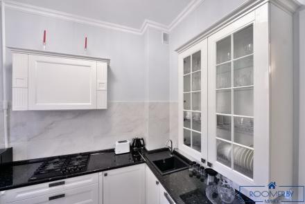 Квартира на сутки в Минске на улице Скрыганова, 4А кухня