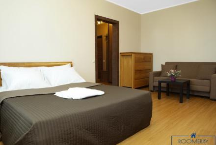 Квартира на сутки в Минске на улица Скрыганова, 4Д спальня