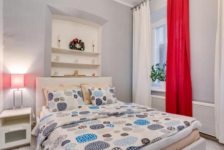 Квартира на сутки в Минске на улице Скрыганова, 4А спальня