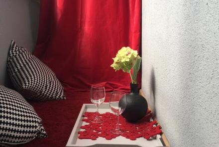 Квартира на сутки в Минске на улице Скрыганова, 4Д балкон