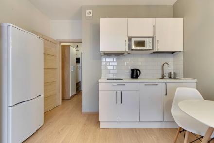 Квартира на сутки в Минске Ольшевского, 1А кухня