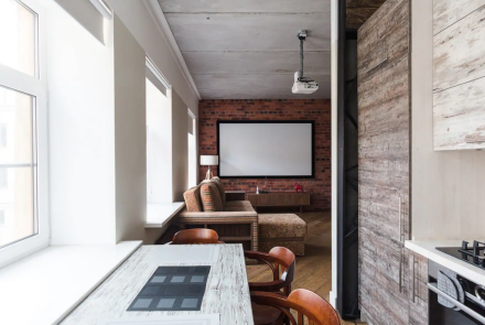 Однокомнатная квартира в Минске на Притыцкого кухня