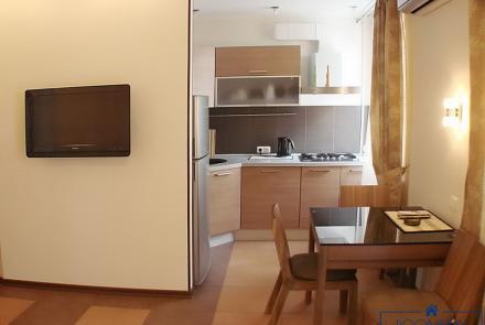 Квартира на сутки в Минске на улице Притыцкого, 41 гостиная