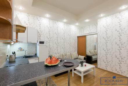 Квартира на сутки в Минске на улице Притыцкого, 73 гостиная