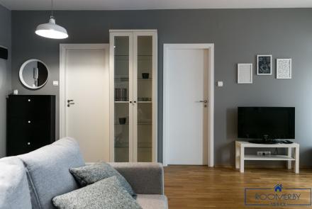 Квартира на сутки в Минске на улице Притыцкого, 39 гостиная