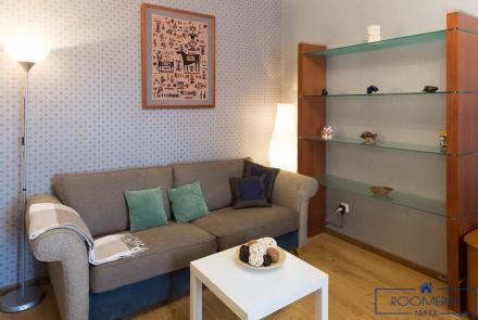 Квартира на сутки в Минске на улице Притыцкого, 46 гостиная