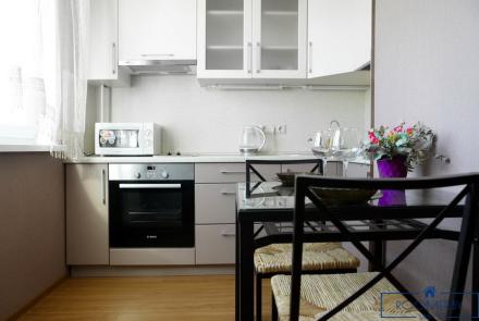 Квартира на сутки в Минске на улица Скрыганова, 4Д кухня